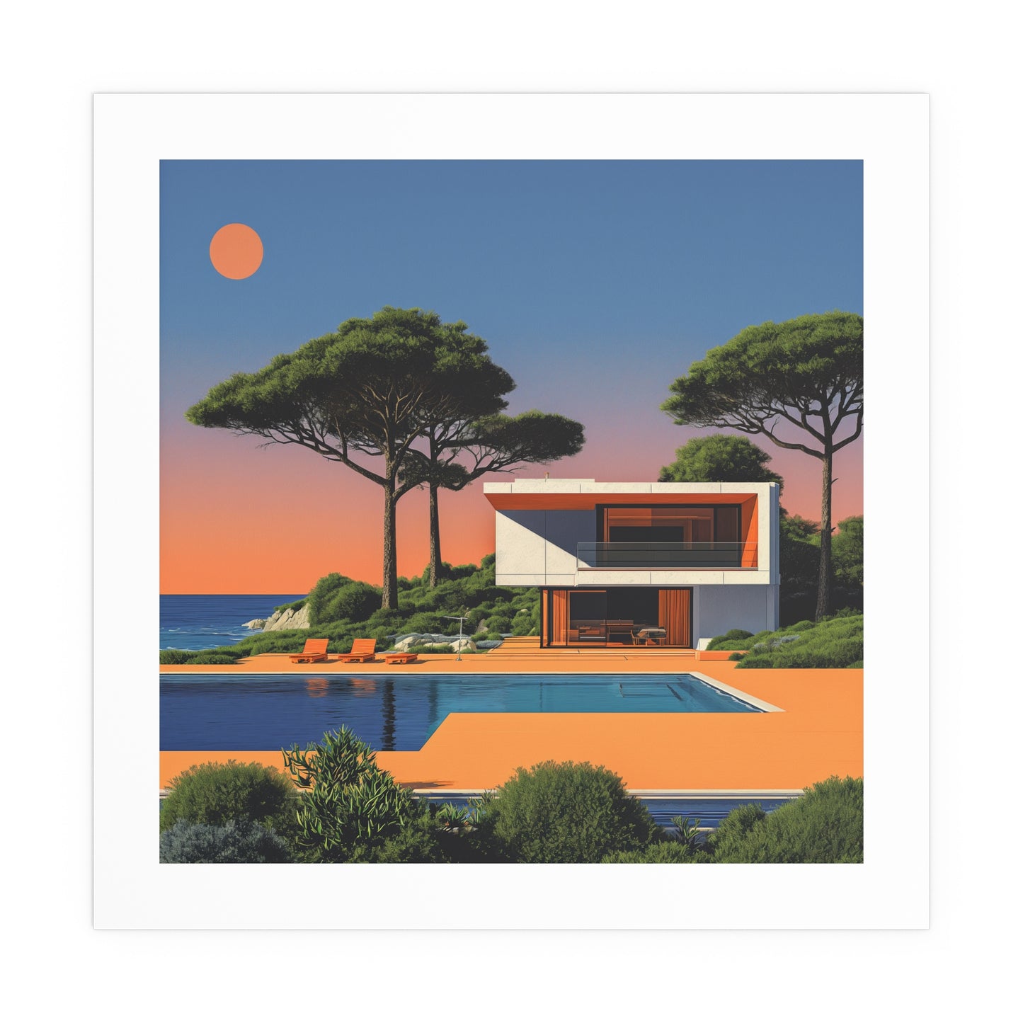 CLIFFSIDE COMPOUND POSTER