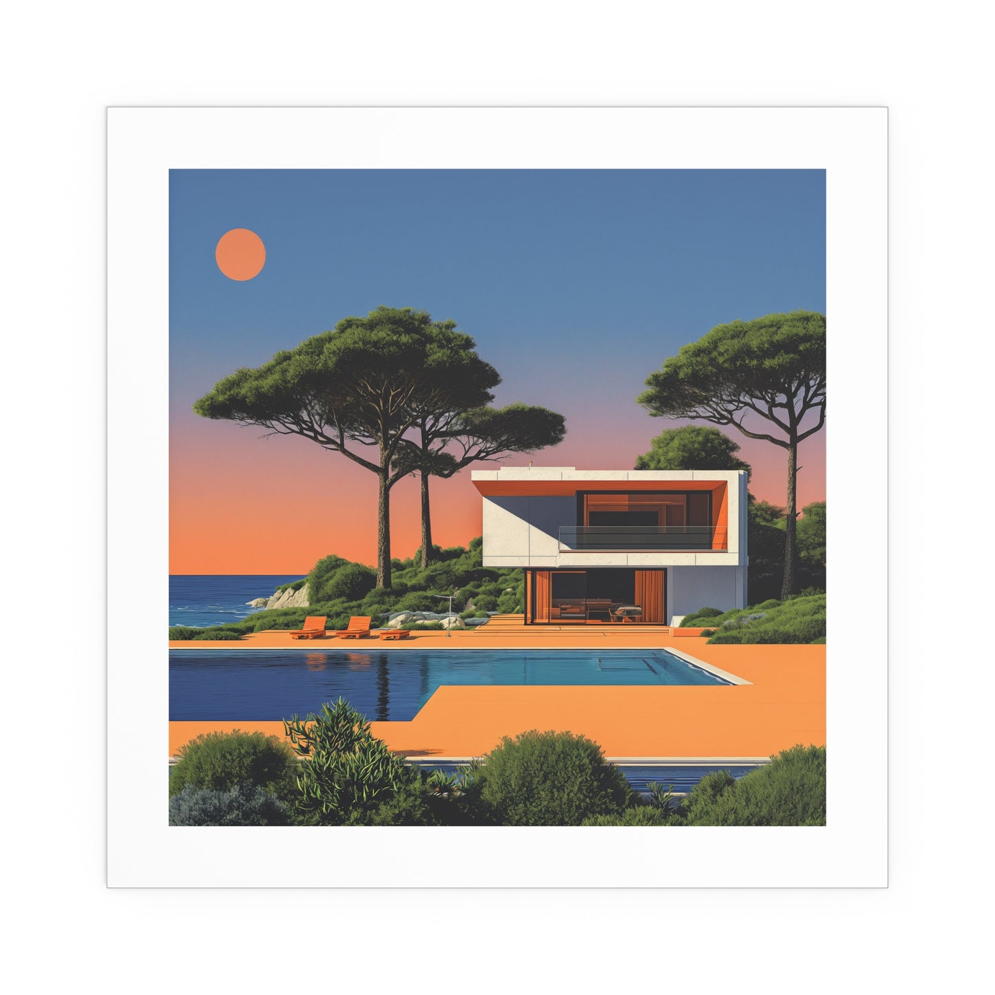 CLIFFSIDE COMPOUND POSTER