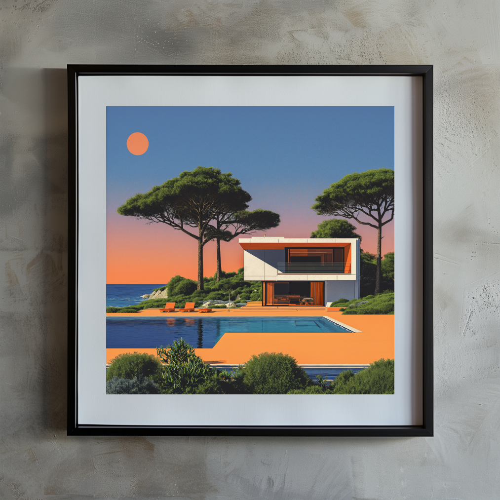 CLIFFSIDE COMPOUND POSTER